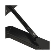 Chasse-neige pour chariot élévateur 150x38 cm Noir