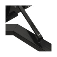 Chasse-neige pour chariot élévateur 200x48 cm Noir