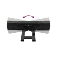 Chasse-neige pour chariot élévateur 200x48 cm Noir