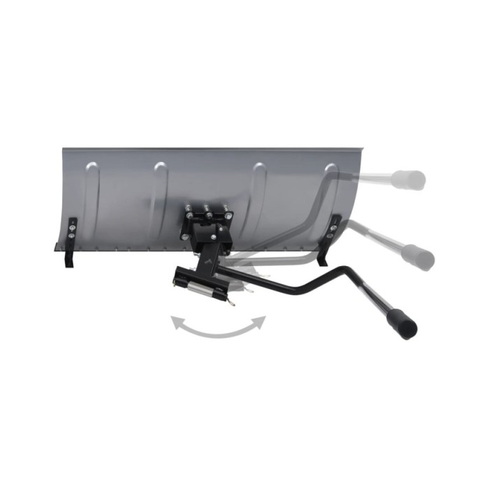 Pare-neige pour tondeuse à gazon avec adaptateur 100 cm