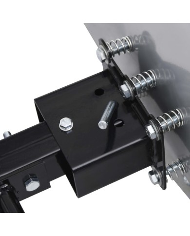 Pare-neige pour tondeuse à gazon avec adaptateur 100 cm