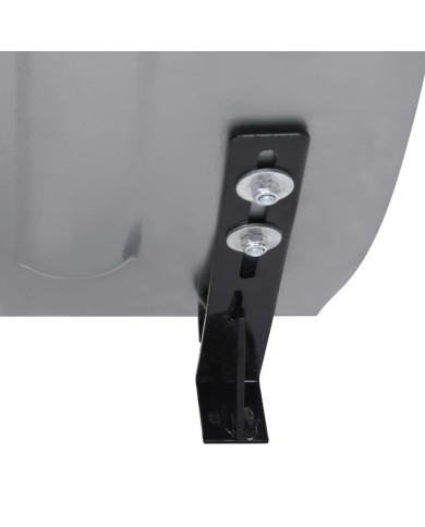 Pare-neige pour tondeuse à gazon avec adaptateur 100 cm