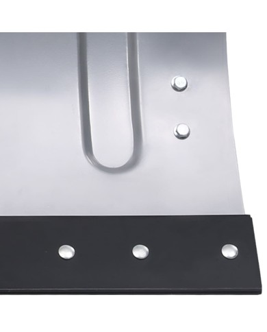 Pare-neige pour tondeuse à gazon avec adaptateur 100 cm