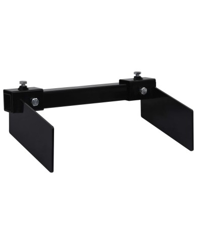 Pare-neige pour tondeuse à gazon avec adaptateur 100 cm