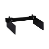 Pare-neige pour tondeuse à gazon avec adaptateur 100 cm