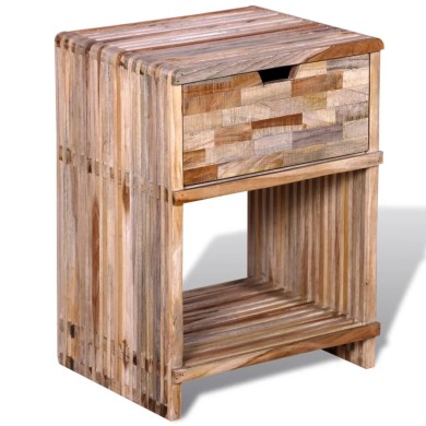 Lit surélevéde jardin à herbes Bois d'acacia massif 60x60x15 cm