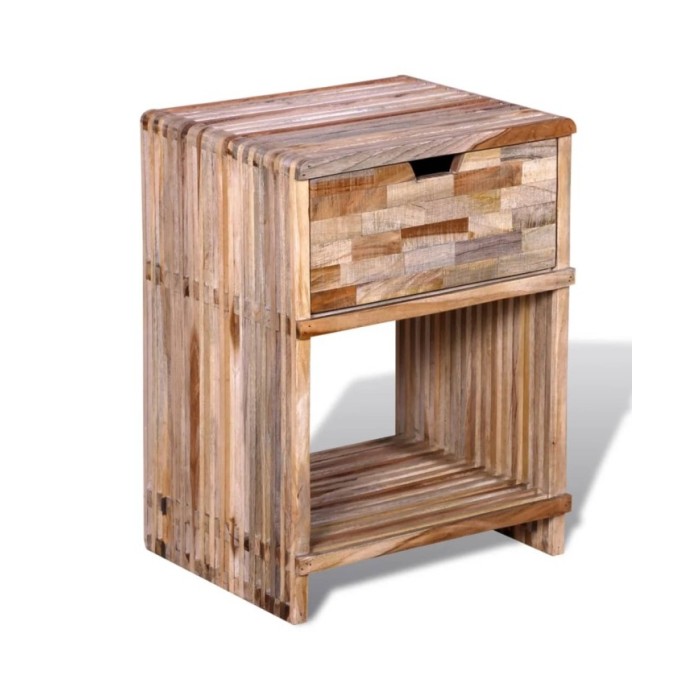 Lit surélevéde jardin à herbes Bois d'acacia massif 60x60x15 cm