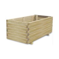 Lit surélevé rectangulaire 100 x 50 x 40 cm Bois