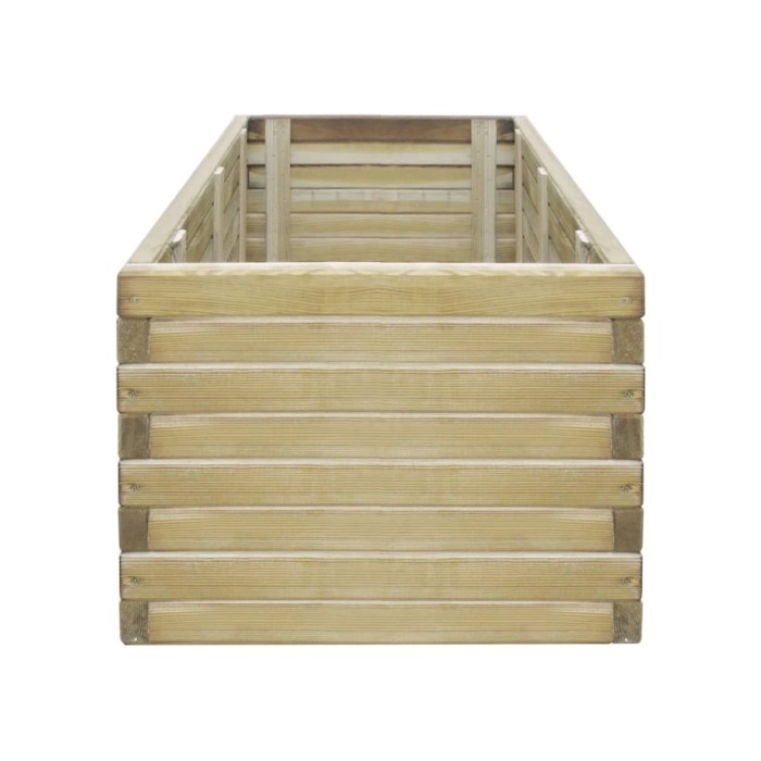 Lit surélevé rectangulaire 100 x 50 x 40 cm Bois