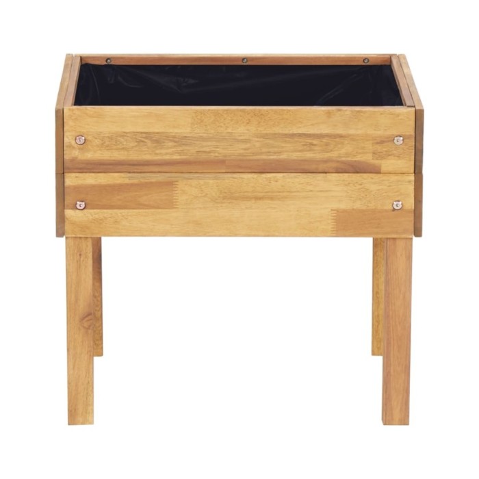 Jardinière surélevée 50x40x45 cm Bois massif d'acacia
