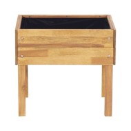 Jardinière surélevée 50x40x45 cm Bois massif d'acacia