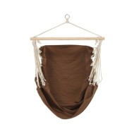 Hamac couleur marron 185 x 125 cm