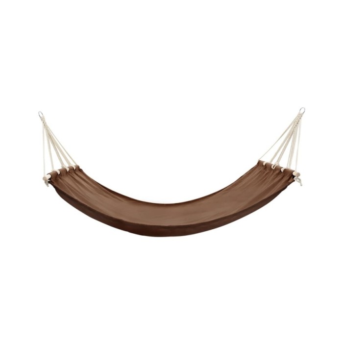 Hamac avec barre 210x150 cm Marron