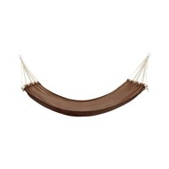Hamac avec barre 210x150 cm Marron