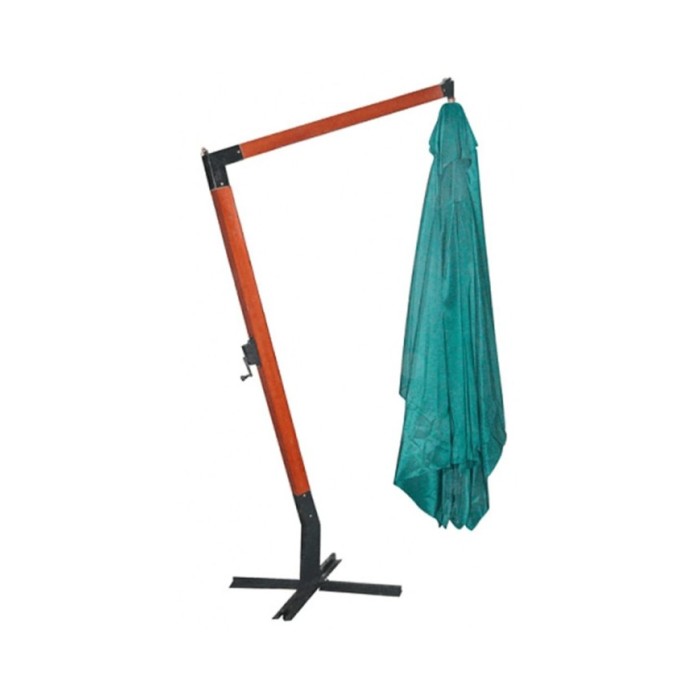 Parasol flottant Melia 300 x 400 cm Vert