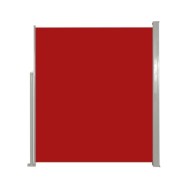 Auvent latéral de patio 160x300 cm Rouge 