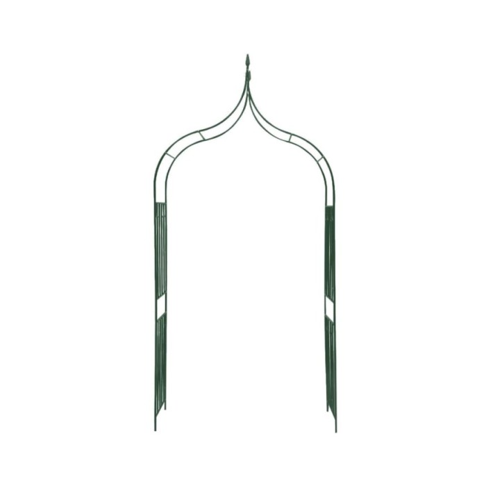 Arche de jardin Design de piquet plantes grimpantes Vert foncé