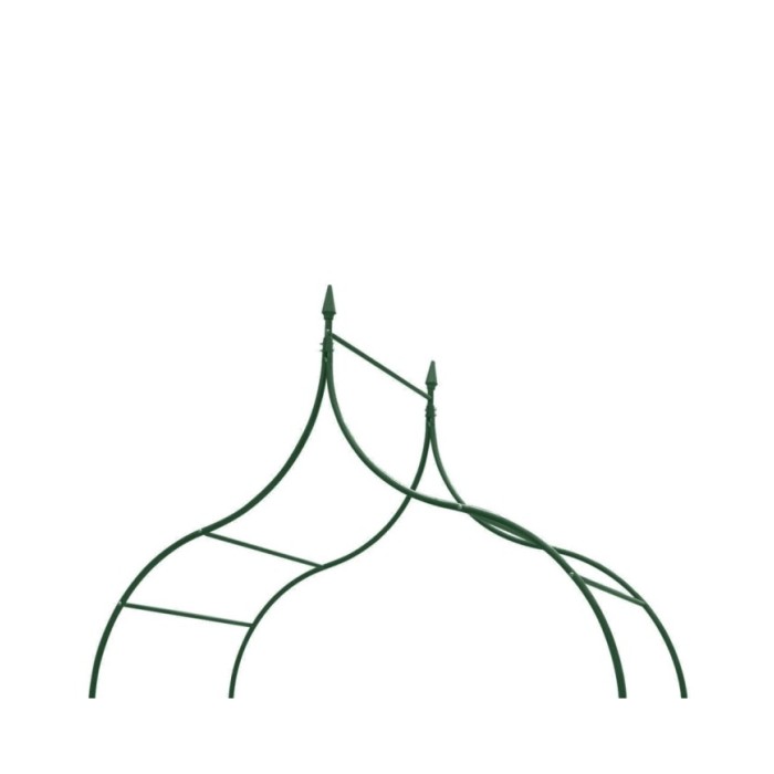 Arche de jardin Design de piquet plantes grimpantes Vert foncé