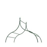 Arche de jardin Design de piquet plantes grimpantes Vert foncé