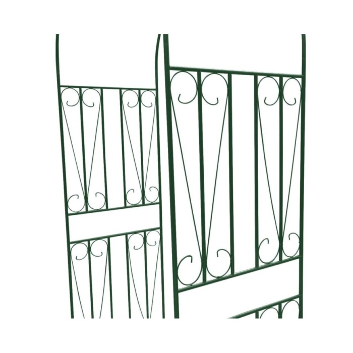 Arche de jardin Design de piquet plantes grimpantes Vert foncé