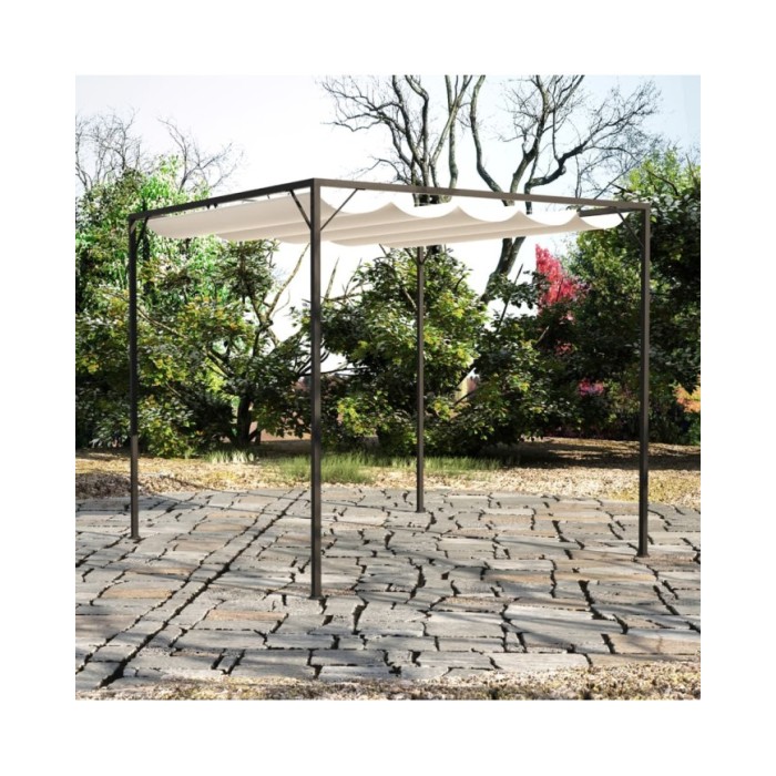 Chapiteau de jardin avec auvent rétractable