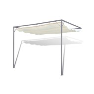 Tonnelle de jardin avec auvent rétractable  