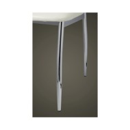 Chaises de salle à manger 2 pcs Blanc Similicuir