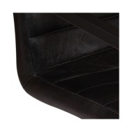 Chaises de salle à manger 2 pcs Anthracite Cuir véritable 