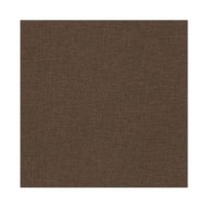 Chaises de salle à manger 2 pcs Marron Tissu et similicuir