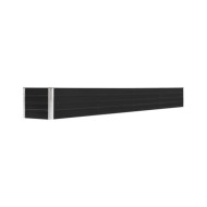 Lit surélevé de jardin Acier galvanisé 320x40x45 cm Anthracite