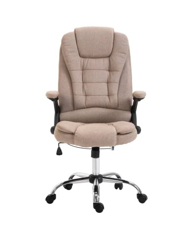 Chaise de bureau Taupe Polyester