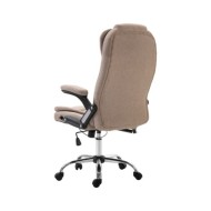 Chaise de bureau Taupe Polyester