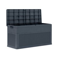 Boîte de rangement de jardin 320 L Anthracite 
