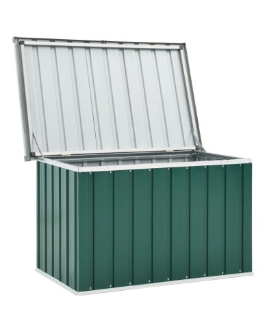 Boîte de rangement de jardin Vert 109x67x65 cm