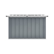 Boîte de rangement de jardin Gris 109x67x65 cm