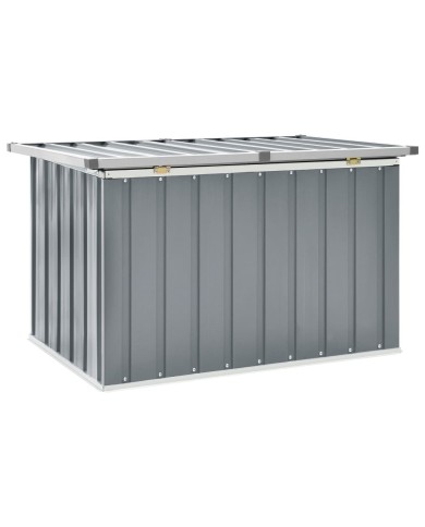 Boîte de rangement de jardin Gris 109x67x65 cm