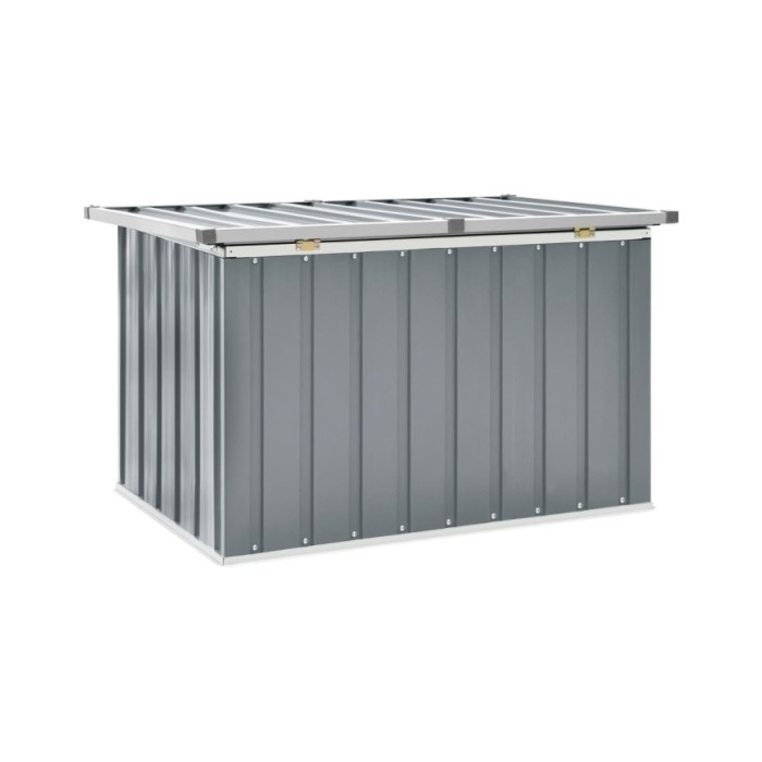 Boîte de rangement de jardin Gris 109x67x65 cm