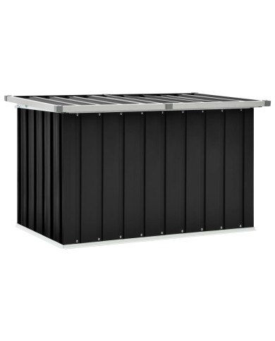 Boîte de rangement de jardin Anthracite 109x67x65 cm