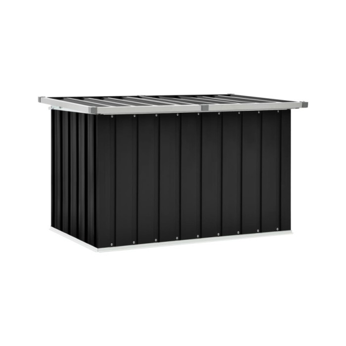 Boîte de rangement de jardin Anthracite 109x67x65 cm