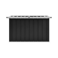 Boîte de rangement de jardin Anthracite 109x67x65 cm