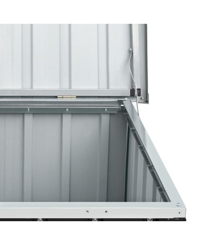 Boîte de rangement de jardin Anthracite 109x67x65 cm