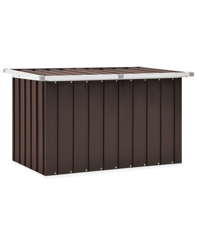Boîte de rangement de jardin Marron 109x67x65 cm