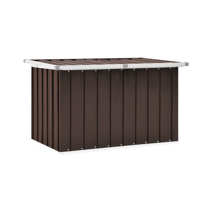 Boîte de rangement de jardin Marron 109x67x65 cm