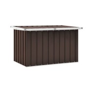 Boîte de rangement de jardin Marron 109x67x65 cm