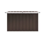 Boîte de rangement de jardin Marron 109x67x65 cm