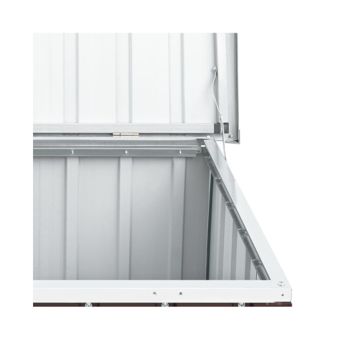 Boîte de rangement de jardin Marron 109x67x65 cm