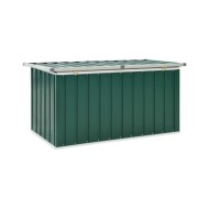 Boîte de rangement de jardin Vert 129x67x65 cm