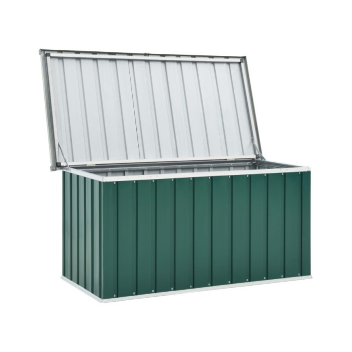Boîte de rangement de jardin Vert 129x67x65 cm