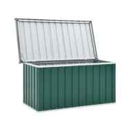 Boîte de rangement de jardin Vert 129x67x65 cm
