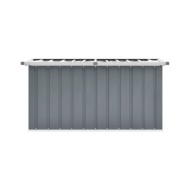 Boîte de rangement de jardin Gris 129x67x65 cm